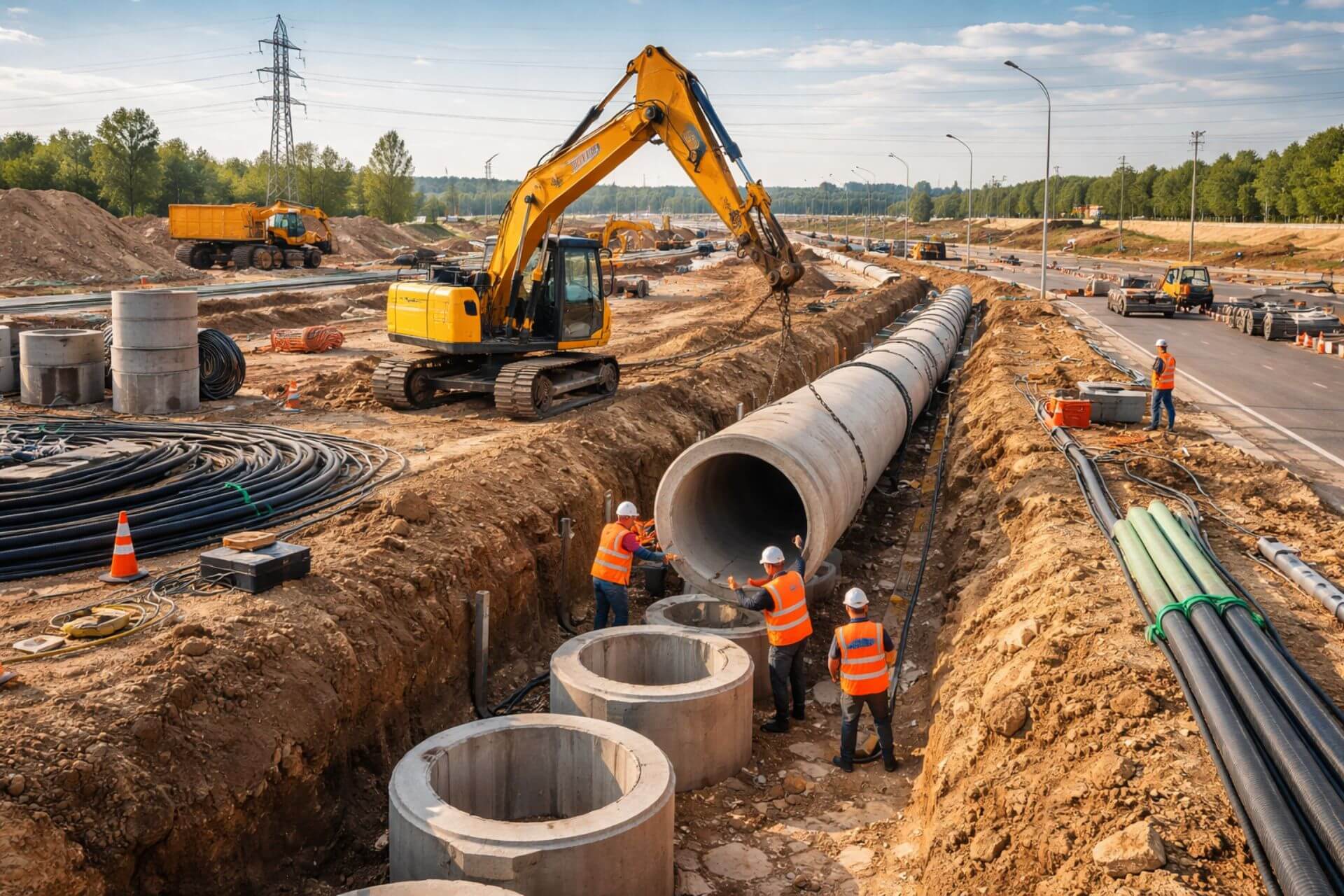 Budownictwo infrastrukturalne | APOCOMDEVELOPMENT